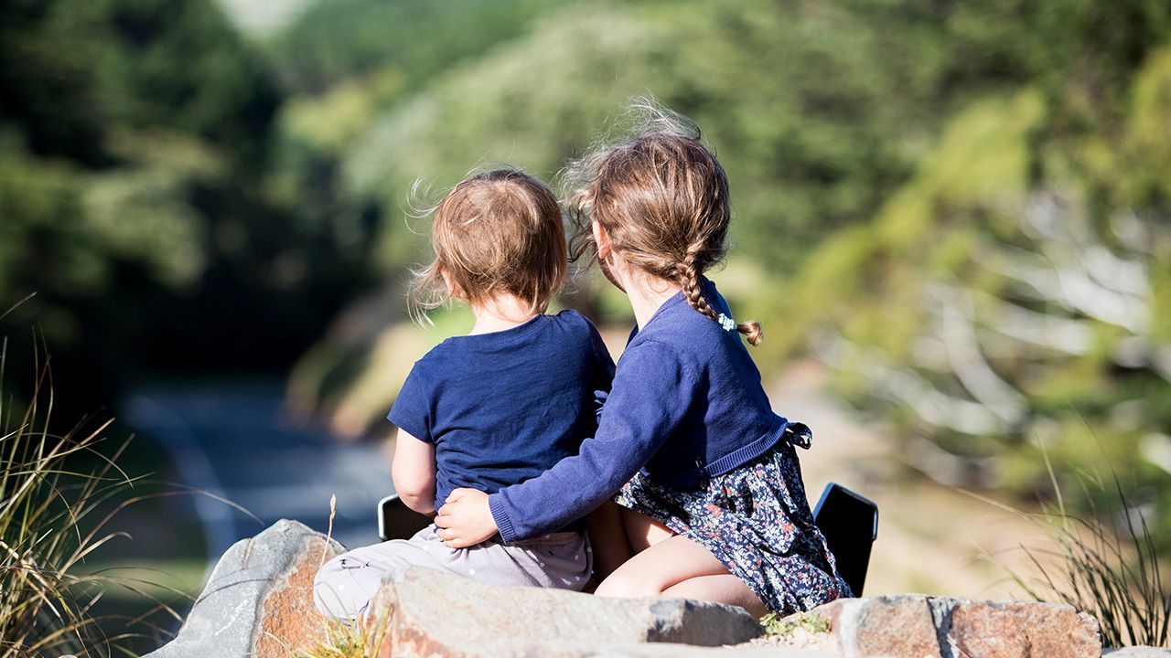 Children sitting together